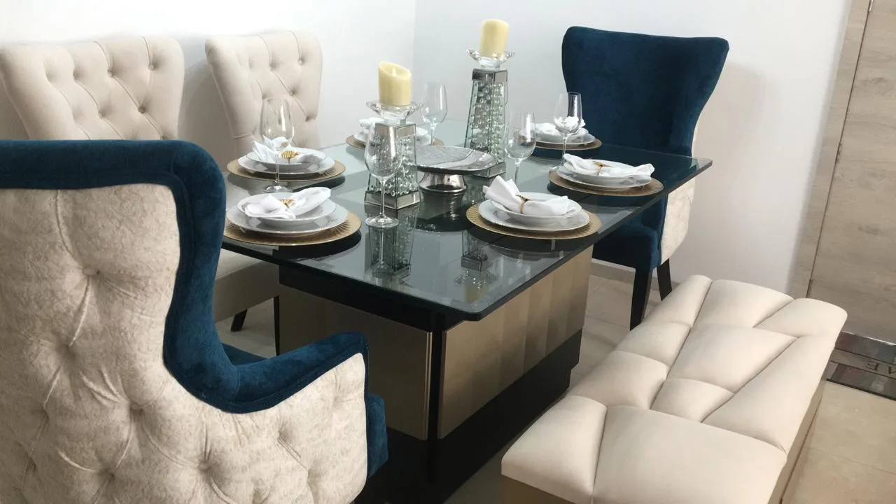 Comedor mesa mármol