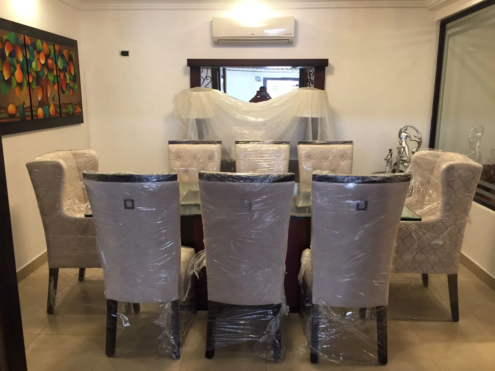 Comedor mesa mármol