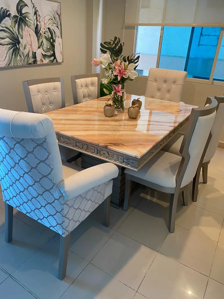 Comedor mesa mármol