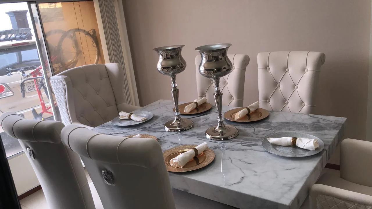 Comedor mesa mármol