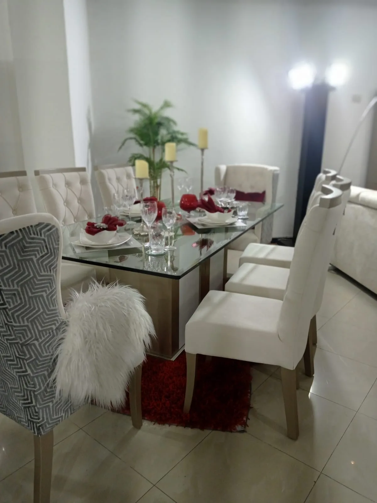 Comedor mesa mármol
