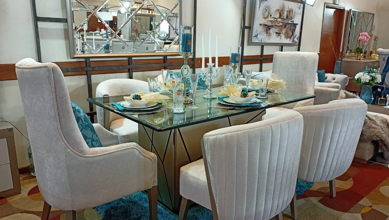 Comedor mesa vidrio