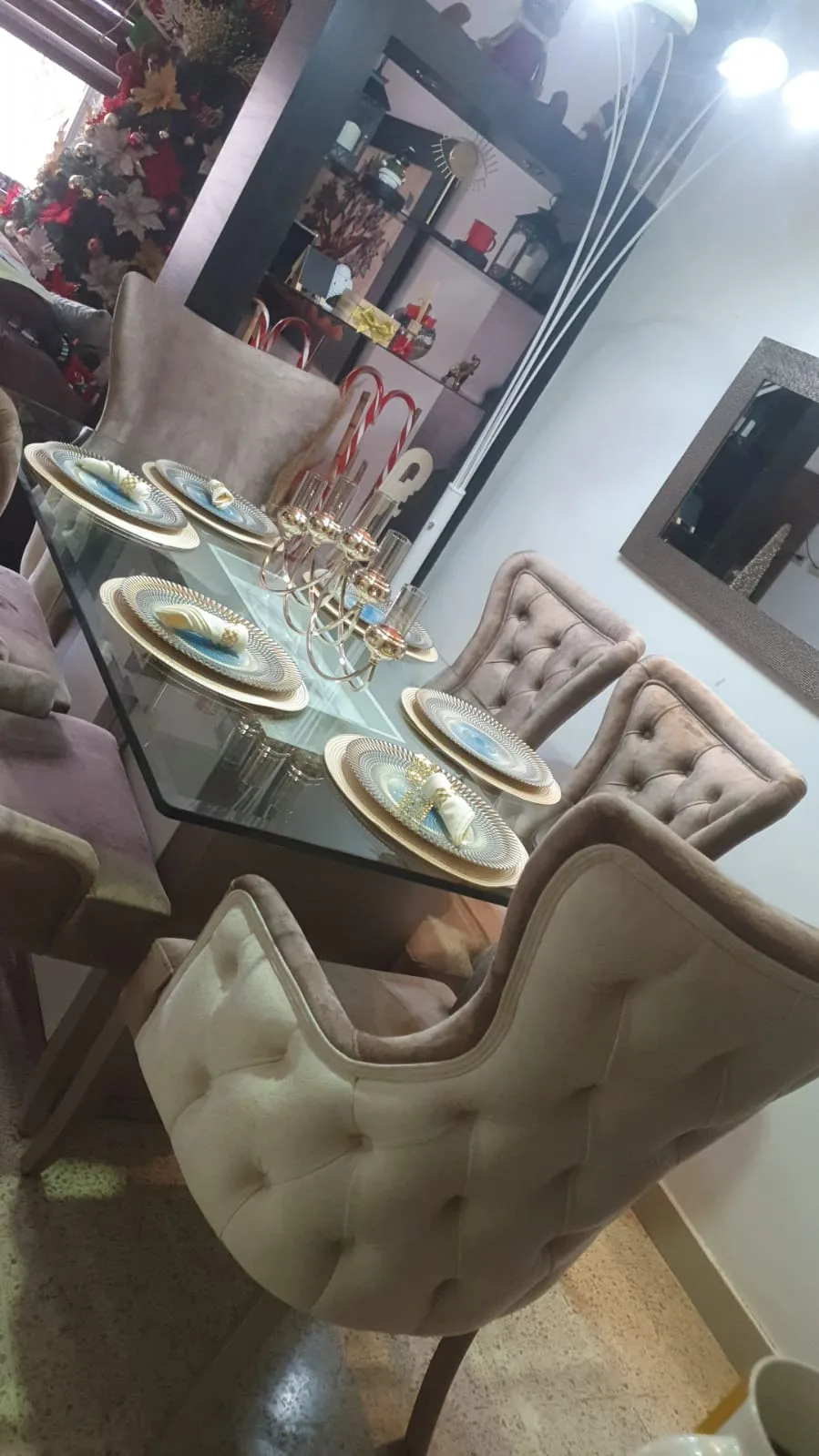 Comedor mesa vidrio