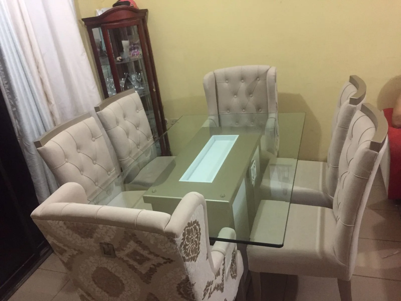 Comedor mesa vidrio