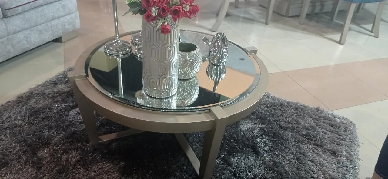 Mueble auxiliar con repisas decorativo