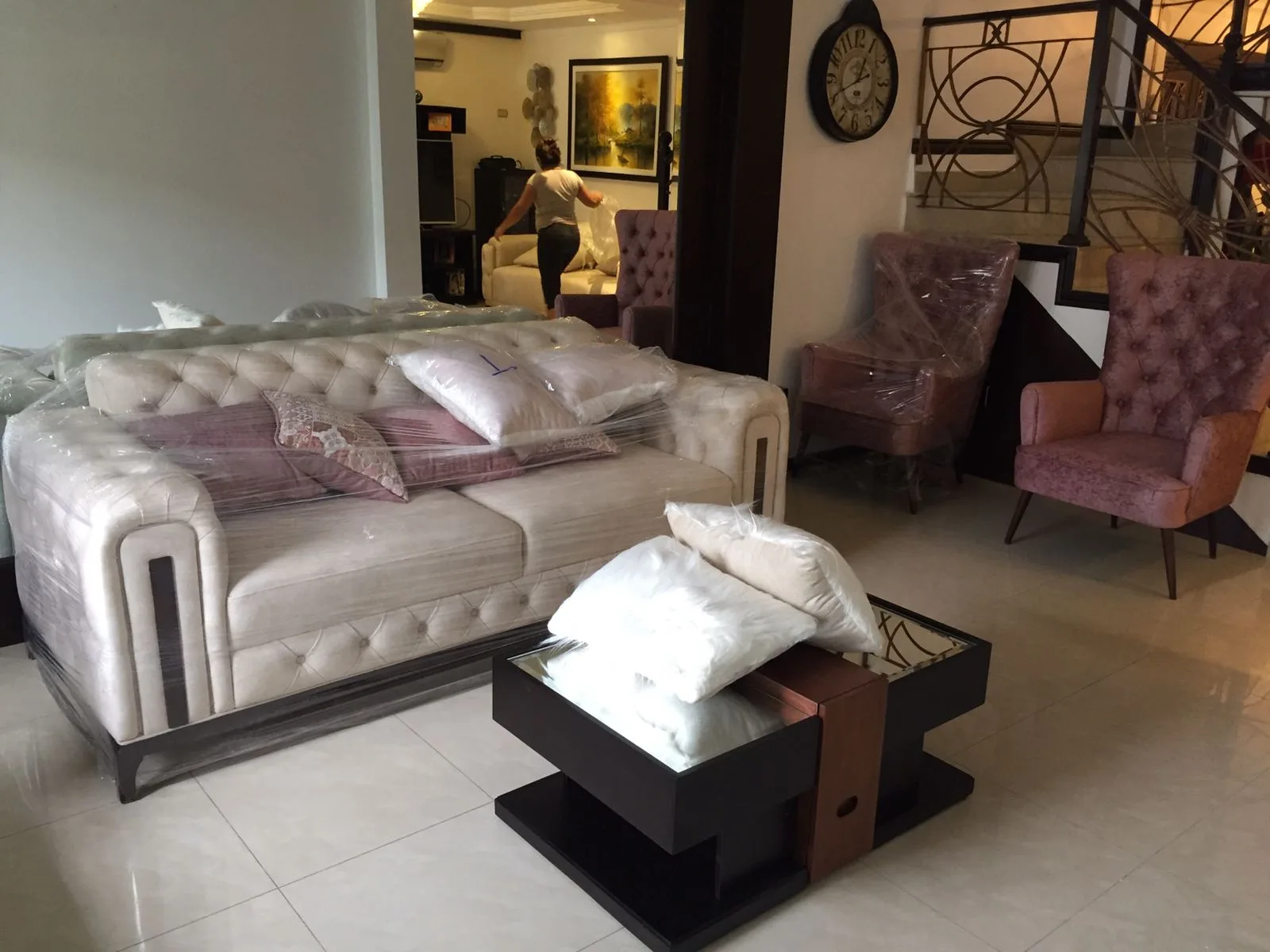 Sofa 3 puestos CAPRINI