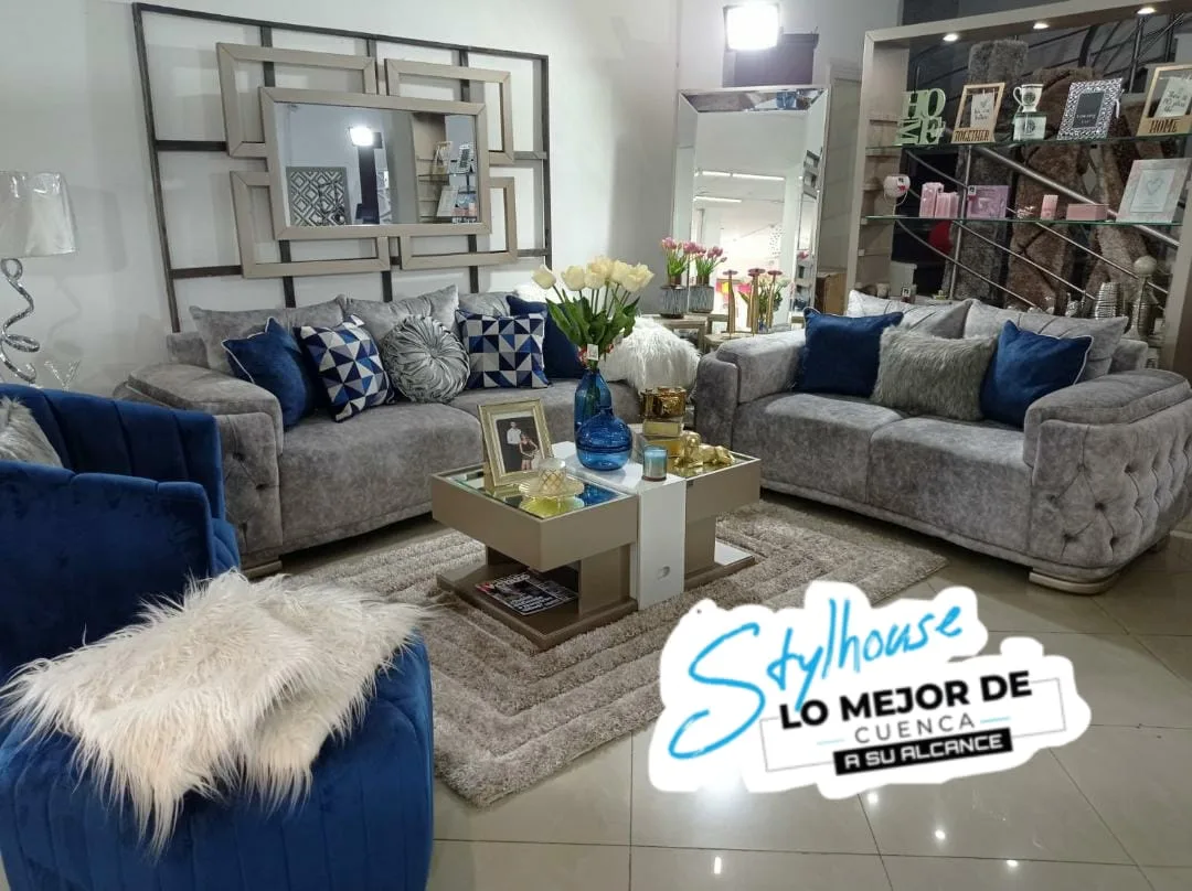 Sofá ACUARIS Capitoné con Sillones Giratorios