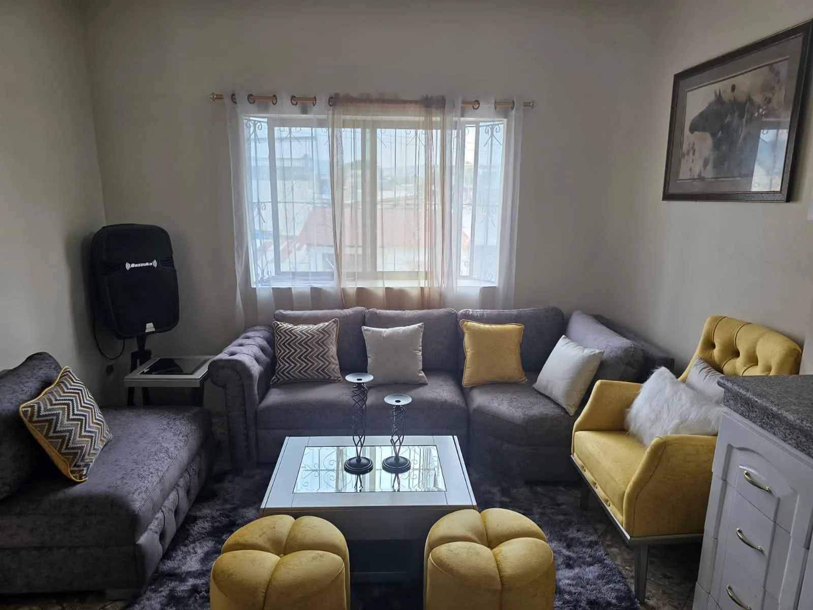 Sofá Esquinero MIKAELA Taupe