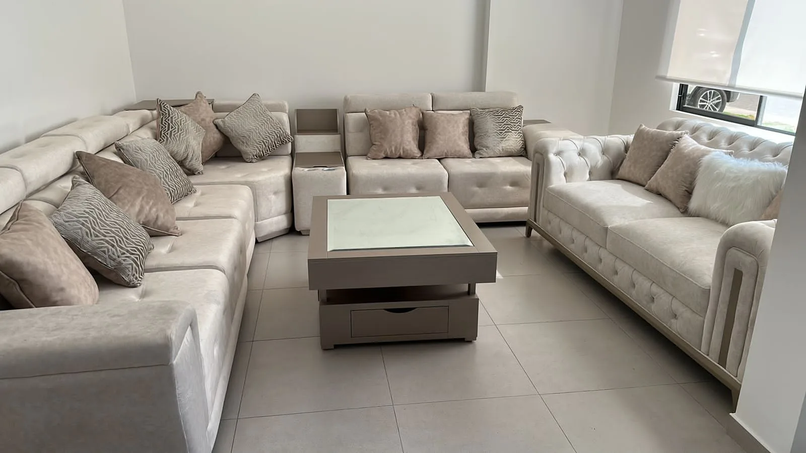 Sofá Modular ELITE Capitoné Clásico