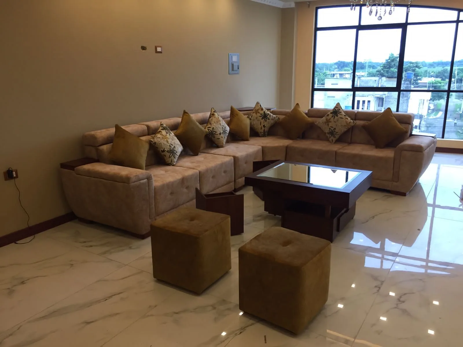 Sofá Modular ELITE Estructura de Madera Vista